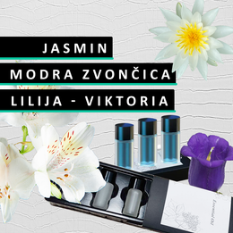 Set od 3x10ml mirisa - Odabrano cvijeće