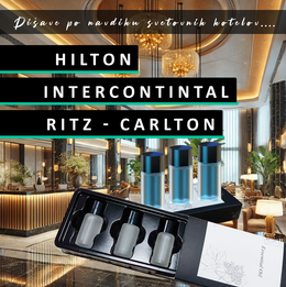 Set od 3x10ml mirisa - Ambijentalni mirisi lanaca hotela